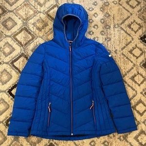Tommy Hilfiger royal blue jacket thflex packable M